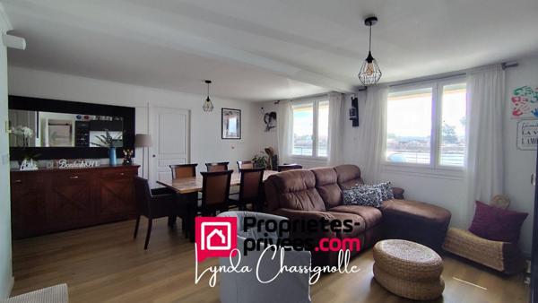 Appartement  rénové - Roanne - Vue sur la Loire - 4 chambres - 97m²