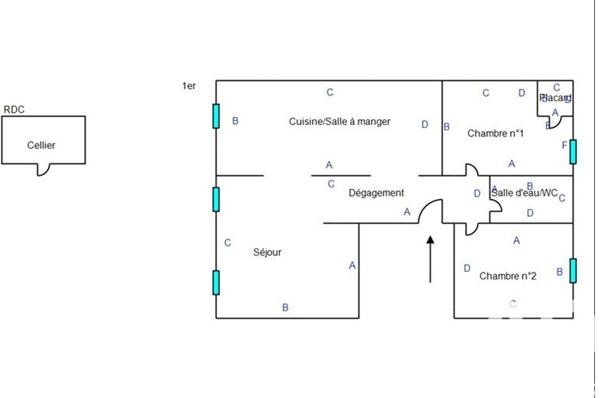 Appartement à vendre 3 pièces 77 m² Lézignan-Corbières