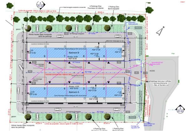 OPPORTUNITÉ RARE A VENDRE - Locaux d'activité neufs env 103 à 413 m² - Nord de Nantes