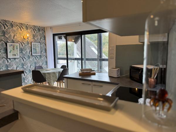 Auray (56400) APPARTEMENT MEUBLE 3 PIECES AVEC VUE RIVIERE