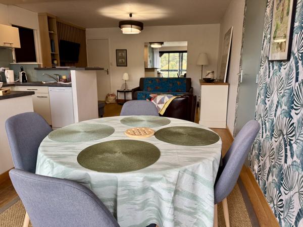 Auray (56400) APPARTEMENT MEUBLE 3 PIECES AVEC VUE RIVIERE