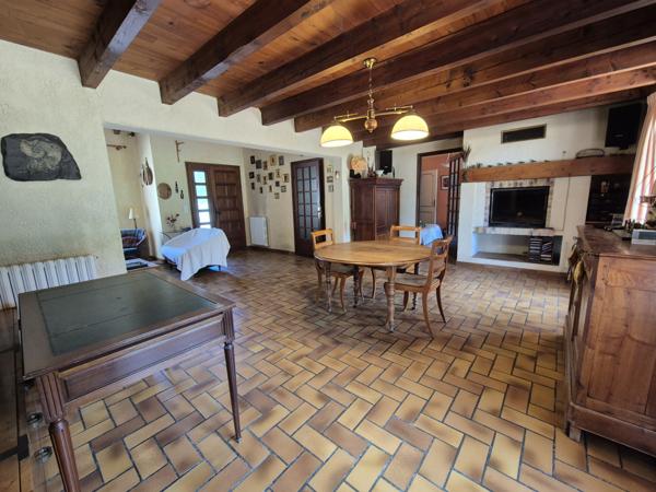 Grande maison avec beau terrain et piscine. Bram (11150)
