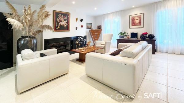 Villa de caractère, atmosphère chaleureuse et contemporaine