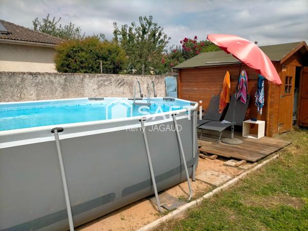 Maison rénovée, 6 pièces et 4 chambres