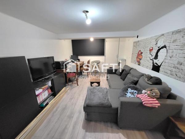 Maison rénovée, 6 pièces et 4 chambres