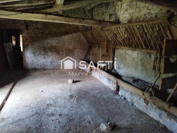 MAISON 90 M² 2CHS+GARAGE+GRANGE+TERRAIN 5312 M²