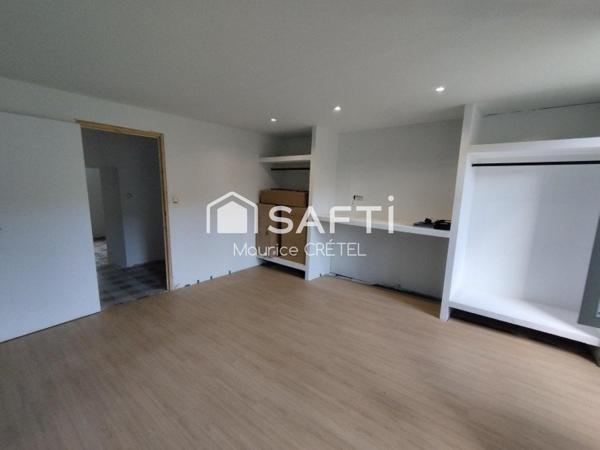 MAISON 90 M² 2CHS+GARAGE+GRANGE+TERRAIN 5312 M²