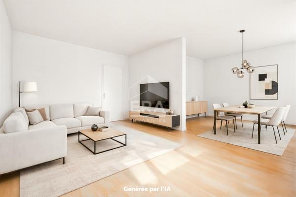 Appartement 3 pièces 75 m² LUMINEUX- BALCON -PARKING-CAVE