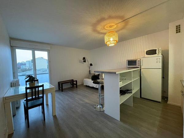 Studio meublé ; 27,46 m² ; Quartier Saint-Michel ; Proche centre de Toulouse