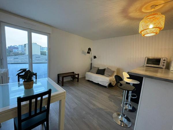 Studio meublé ; 27,46 m² ; Quartier Saint-Michel ; Proche centre de Toulouse