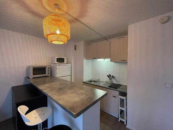 Studio meublé ; 27,46 m² ; Quartier Saint-Michel ; Proche centre de Toulouse