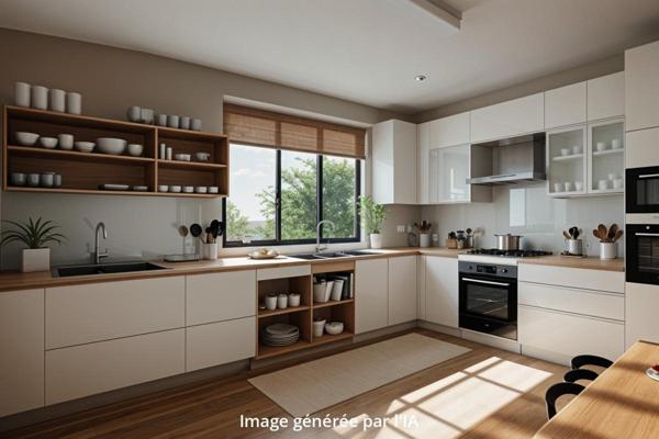 Maison avec terrain clos de 750 m²