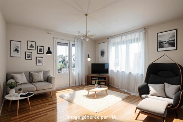 Maison avec terrain clos de 750 m²