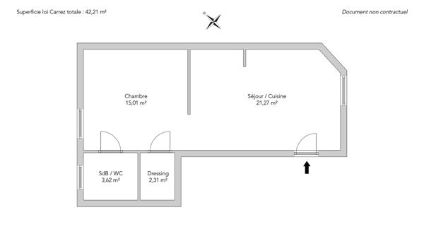 Appartement Paris 18e - HAUT-MONTMARTRE