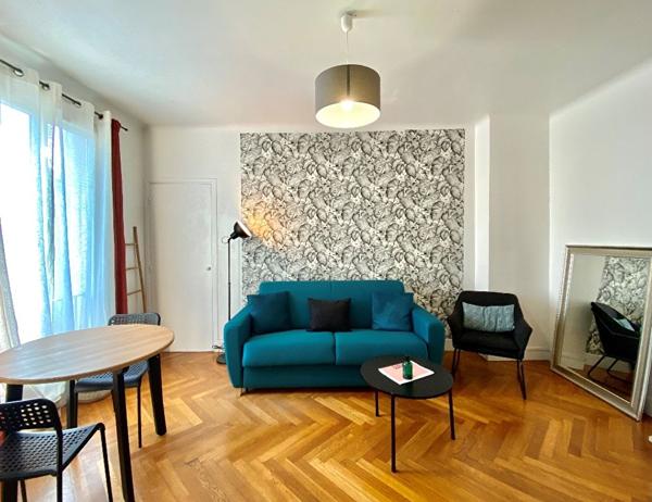 NICE CALIFORNIE STUDIO MEUBLE BALCON CAVE PARKING 28.44 m2