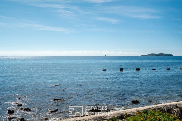Appartement avec jardin et accès mer privé
