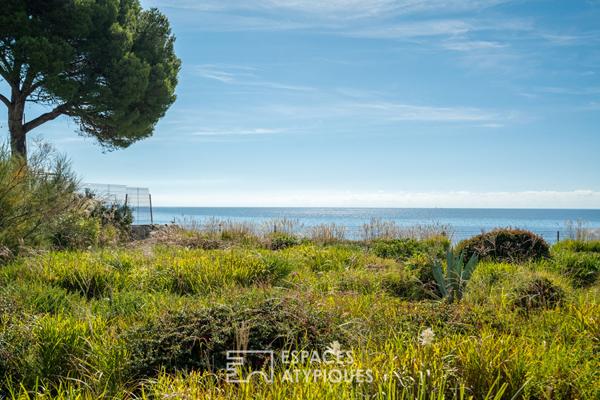 Appartement avec jardin et accès mer privé