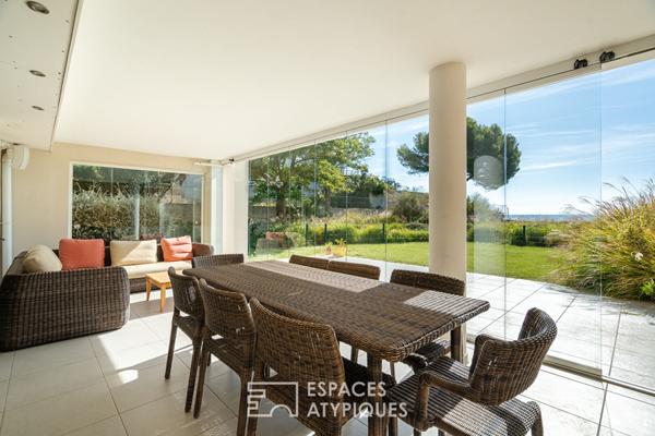 Appartement avec jardin et accès mer privé