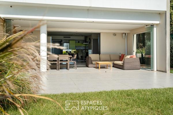 Appartement avec jardin et accès mer privé