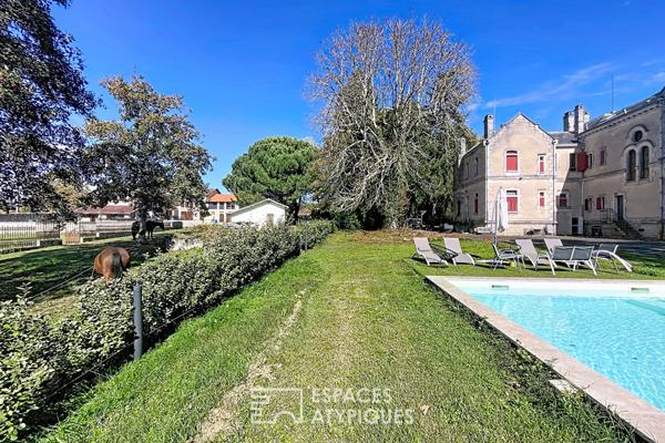 Manoir du XIXe siècle rénové – Charme et volumes