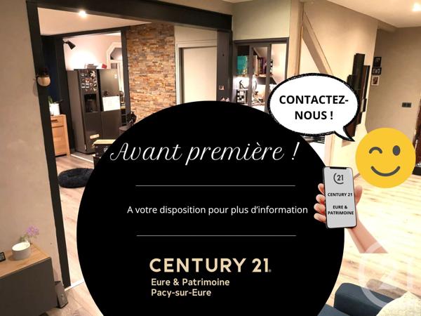 Maison à vendre  4 pièces - 93 m2 PACY SUR EURE - 27