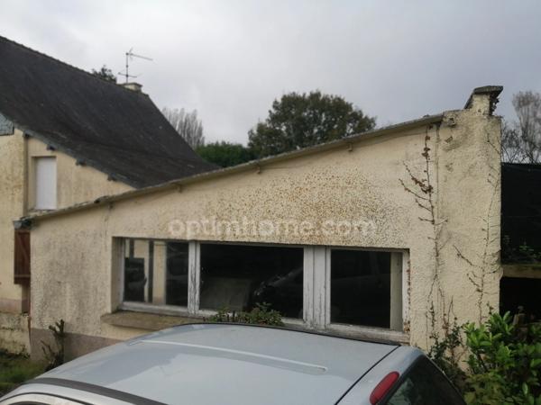 Longère à rénover à vendre 4 pièces grand garage GEVEZE (35)
