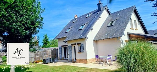 Maison de 114 m² – Honfleur/ La Rivière-Saint-Sauveur - 3/4 chambres, jardin, garage et atelier