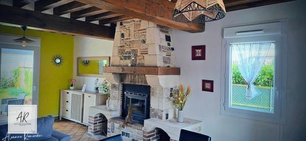 Maison de 114 m² – Honfleur/ La Rivière-Saint-Sauveur - 3/4 chambres, jardin, garage et atelier