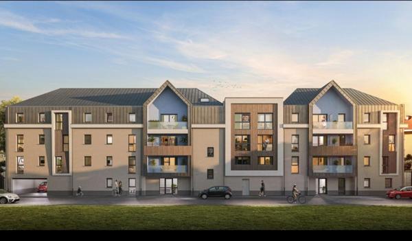 Appartement T2 -  50m²- 1 chambre+cabine- balcon- parking- cave.