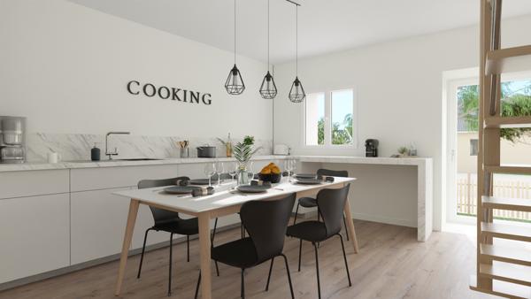 Saint-Sébastien-sur-Loire (44230) Maison en pierre rénovée de 88 m2 place du douet St Sébastien sur Loire