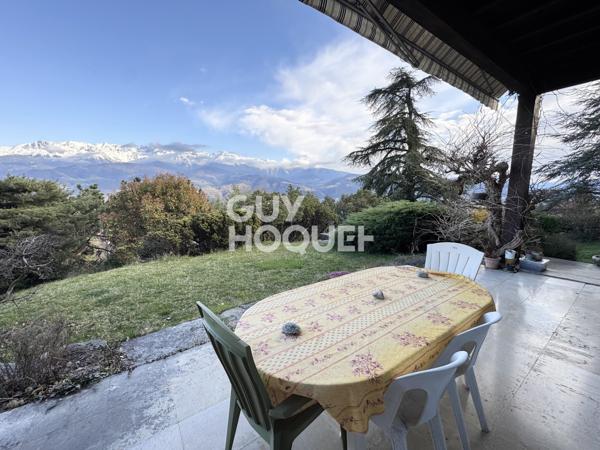 Vue panoramique sur Belledonne – Propriété rare à Saint-Ismier