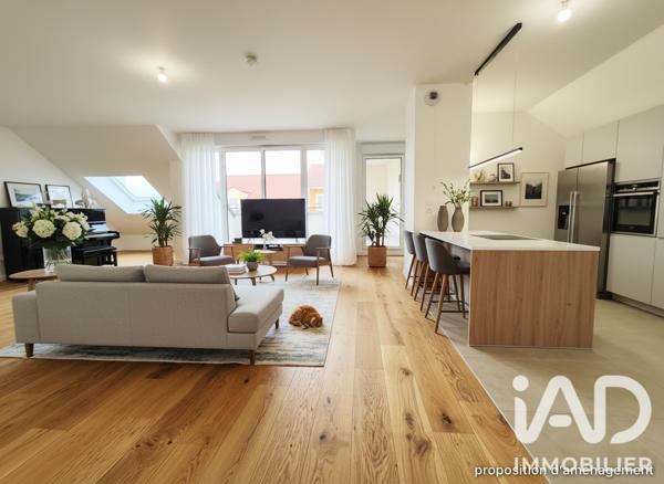 Appartement à vendre 4 pièces 95,68 m² Le Plessis-Robinson