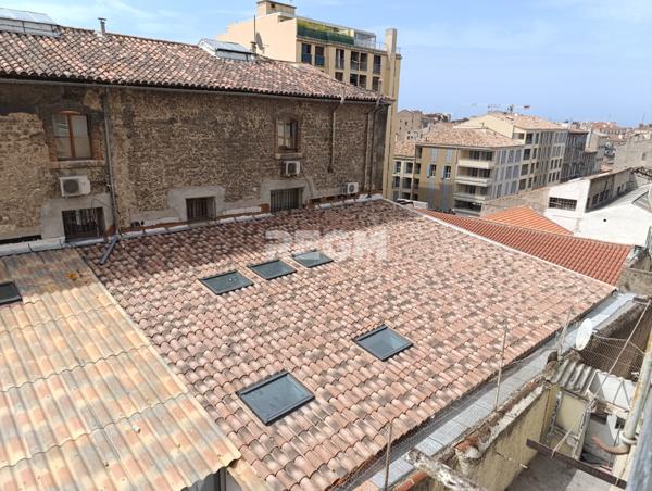 Marseille (13002) Appartement T3 traversant– Loué en colocation – Quartier Grands Carmes