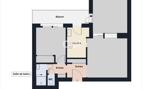 Appartement à vendre    2 pièces • 41 m2 Mandelieu-la-Napoule