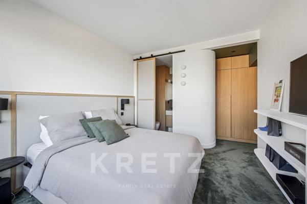 Appartement d'architecte vue Paris