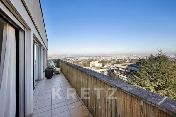 Appartement d'architecte vue Paris