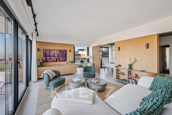 Appartement d'architecte vue Paris