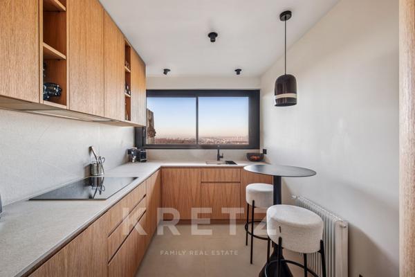 Appartement d'architecte vue Paris