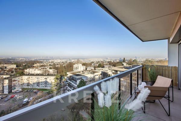 Appartement d'architecte vue Paris