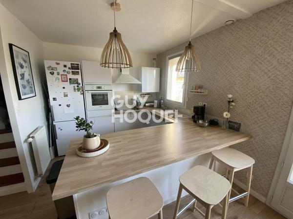 GUILHERAND GRANGES, EXCLUSIVITE - T4 en duplex, 3 chambres, terrasse, jardin, cave et garage