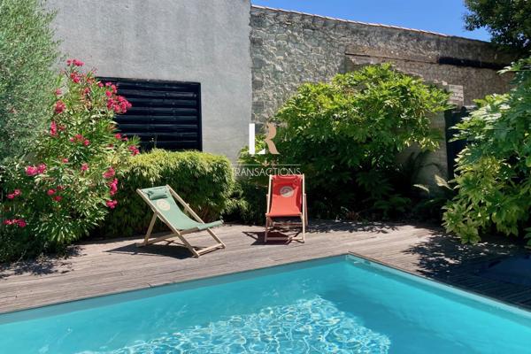 La Rochelle (17000) La Genette - Rare et unique sur le marché - Maison de plain-pied avec garage et piscine