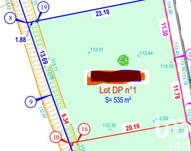 Terrain à vendre 535 m² Conilhac-Corbières
