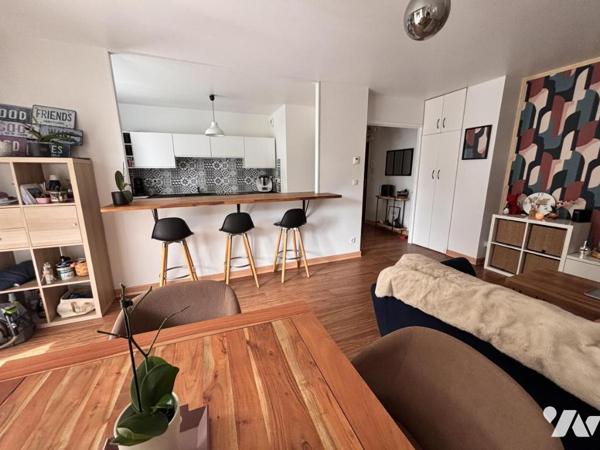 MONDEVILLE / LIMITROPHE CAEN / APPARTEMENT DE TYPE F3 EN REZ DE JARDIN