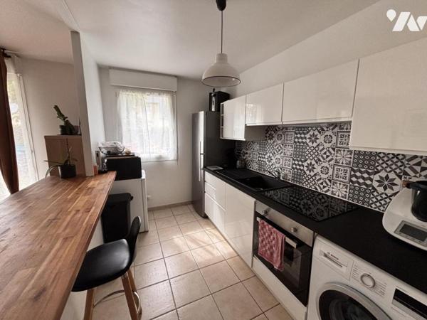 MONDEVILLE / LIMITROPHE CAEN / APPARTEMENT DE TYPE F3 EN REZ DE JARDIN