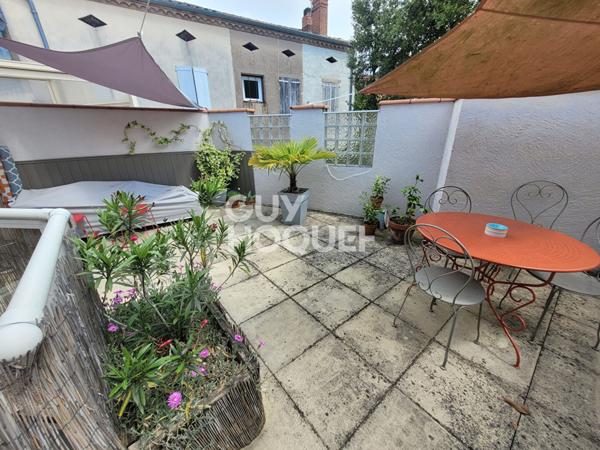 À VENDRE - APPARTEMENT T3 AVEC TERRASSE - RUE DES JARDINS - ALBI PELLOUTIER !