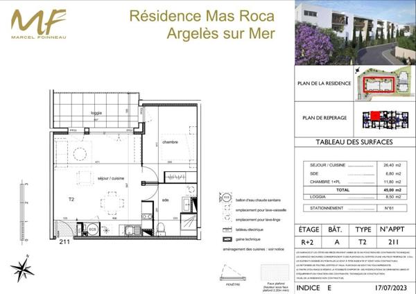 Location Appartement 2 pièces 45 m² - Argelès-sur-mer 66700