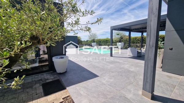 Propriété contemporaine d'exception avec piscine, pool-house, jacuzzi et appartement indépendant  - Saint-Vit.