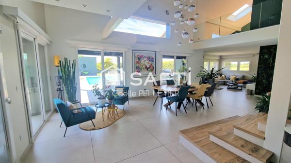 Propriété contemporaine d'exception avec piscine, pool-house, jacuzzi et appartement indépendant  - Saint-Vit.