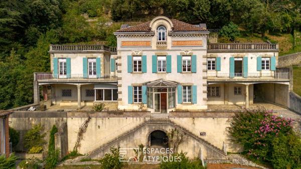 Demeure bourgeoise emblématique de la cité thermale de Vals les Bains