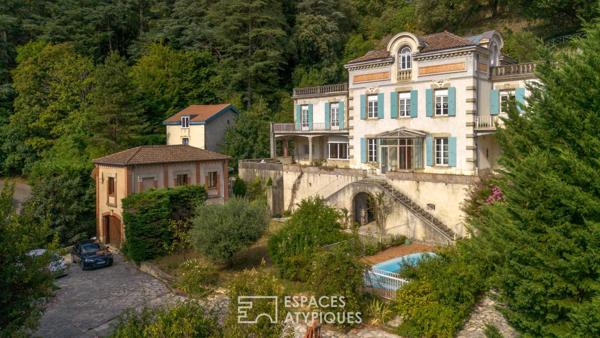 Demeure bourgeoise emblématique de la cité thermale de Vals les Bains